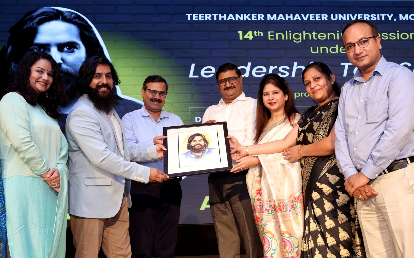 टीएमयू के स्टुडेंट्स में जोश भर गए Bollywood राइटर तनुज भाटिया