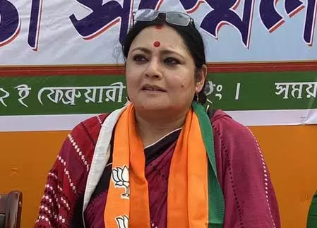 ममता बनर्जी राष्ट्रहित के मुद्दों पर कर रहीं राजनीति, यह विश्वासघाती कदम : अग्निमित्रा पॉल ममता बनर्जी राष्ट्रहित के मुद्दों पर कर रहीं राजनीति, यह विश्वासघाती कदम : अग्निमित्रा पॉल
