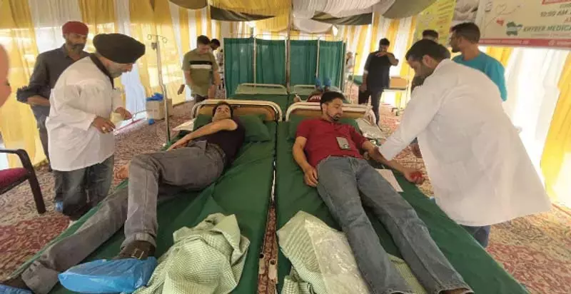 ख़ैबर मेडिकल इंस्टीट्यूट ने रक्तदान शिविर का आयोजन किया ख़ैबर मेडिकल इंस्टीट्यूट ने रक्तदान शिविर का आयोजन किया