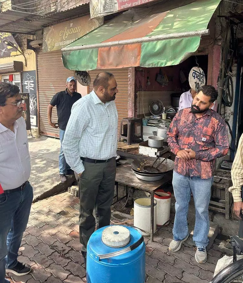 MC आयुक्त ने किया सड़क व सफाई का निरीक्षण MC आयुक्त ने किया सड़क व सफाई का निरीक्षण