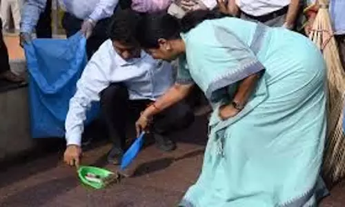अधिकारियों ने पूर्वी दिल्ली में मेगा स्वच्छता अभियान का जायजा लिया