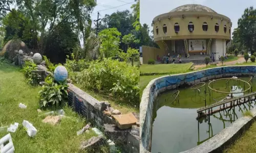 Bhubaneswar तारामंडल खंडहर में तब्दील, पर्यटक वापस लौट रहे