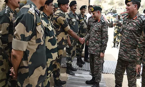 सेना प्रमुख जनरल उपेंद्र द्विवेदी ने तनोट का दौरा किया, Operation Sindoor में भूमिका के लिए सेना की प्रशंसा की