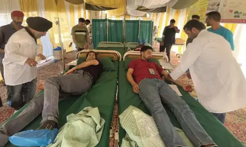 ख़ैबर मेडिकल इंस्टीट्यूट ने रक्तदान शिविर का आयोजन किया