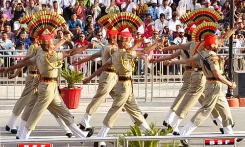 भारत-पाकिस्तान सीमा पर आज से बीटिंग रिट्रीट समारोह