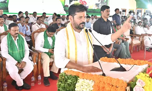 कांग्रेस सरकार ने किसान कल्याण के लिए 60,000 करोड़ रुपये खर्च किए: Revanth