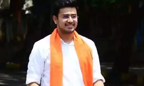 शहर में बाढ़ को लेकर तेजस्वी सूर्या ने DKS पर साधा निशाना