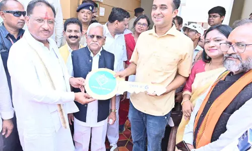 CM विष्णुदेव साय ने किया अटल विहार योजना अंतर्गत 226 आवासों का लोकार्पण