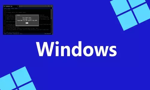 Microsoft ने बिल्ड 2025 में लाइटवेट ‘एडिट ऑन विंडोज’ CLI टेक्स्ट एडिटर पेश किया Microsoft ने बिल्ड 2025 में लाइटवेट ‘एडिट ऑन विंडोज’ CLI टेक्स्ट एडिटर पेश किया