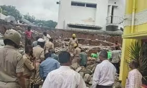 दीवार गिरने से SWD निर्माण श्रमिक की मौत