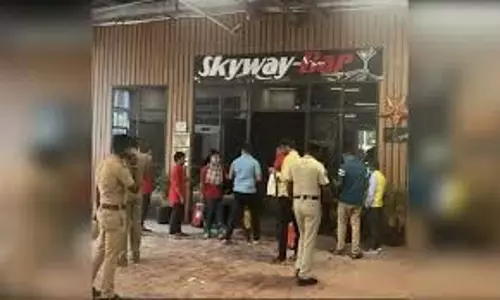 Chennai एयरपोर्ट मेट्रो स्टेशन के बार में लगी आग