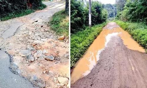 Kerala : ग्रामीण सड़कों की मरम्मत के लिए कोई कार्रवाई नहीं की गई