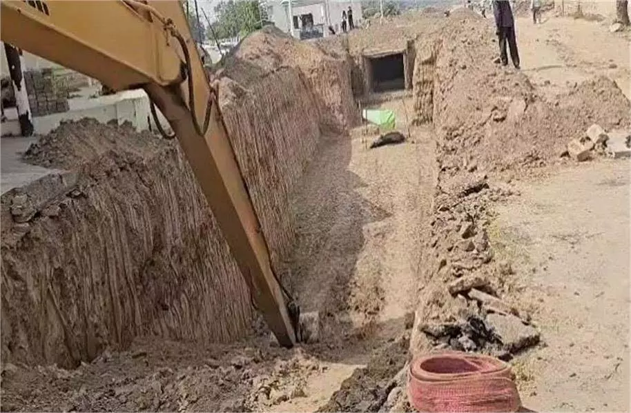 Haryana :निर्माणाधीन नहर में गिरी भैंस, मौत Haryana :निर्माणाधीन नहर में गिरी भैंस, मौत