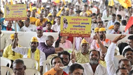 मातंग समाज को बावनकुले ने दिया समर्थन मातंग समाज को बावनकुले ने दिया समर्थन