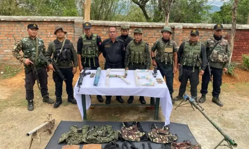 Manipur: भारतीय सेना ने भारत-म्यांमार सीमा पर उग्रवादी शिविर का भंडाफोड़ किया Manipur: भारतीय सेना ने भारत-म्यांमार सीमा पर उग्रवादी शिविर का भंडाफोड़ किया