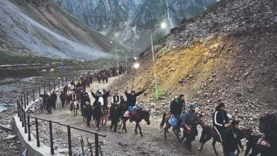 Amarnath Yatra में 900 अर्धसैनिक बल की तैनाती Amarnath Yatra में 900 अर्धसैनिक बल की तैनाती