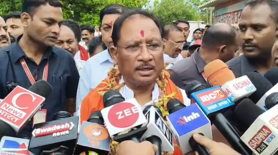 जारी है विजय का शंखनाद, खत्म हो रहा नक्सलवाद: CM साय जारी है विजय का शंखनाद, खत्म हो रहा नक्सलवाद: CM साय
