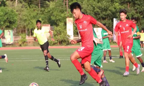 Mizoram ने स्वामी विवेकानंद पुरुष अंडर-20 एनएफसी ग्रुप डी में शानदार प्रदर्शन करते हुए जीत दर्ज की
