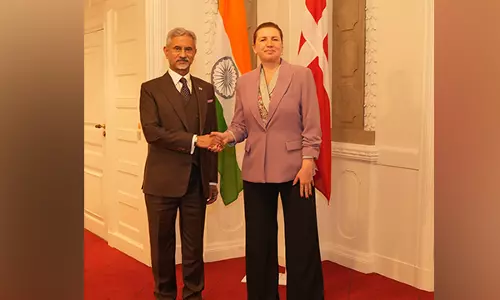 Jaishankar डेनमार्क पहुंचे, आतंकवाद के खिलाफ डेनमार्क के समर्थन की सराहना की