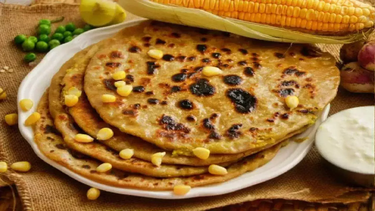Corn paratha बेहद आसान है रेसिपी