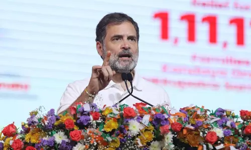 राज्य की भूमि गारंटी देश के लिए एक मॉडल है: Rahul Gandhi