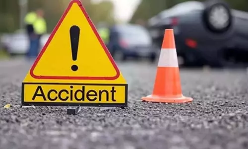 कर्नाटक में SUV-बस और ट्रक की टक्कर में छह लोगों की मौत