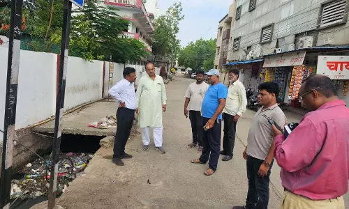 रायपुर : नालों पर बनाए मकानों के मालिकों को नोटिस जारी रायपुर : नालों पर बनाए मकानों के मालिकों को नोटिस जारी