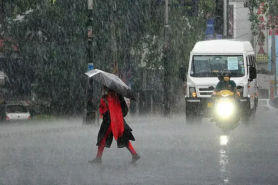 Kerala के चार जिलों में भारी बारिश का अलर्ट जारी