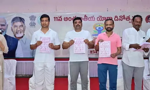 योग हर किसी के जीवन का हिस्सा बनना चाहिए: कलेक्टर रंजीत बाशा