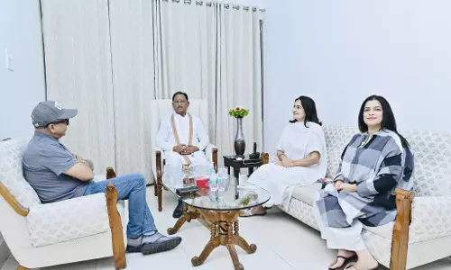 CM साय से राज्यसभा सांसद किरण चौधरी ने की मुलाकात CM साय से राज्यसभा सांसद किरण चौधरी ने की मुलाकात