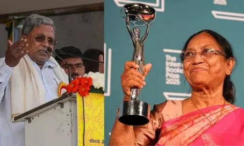 Karnataka: बानू मुश्ताक की जीत पर CM ने जताया गर्व Karnataka: बानू मुश्ताक की जीत पर CM ने जताया गर्व