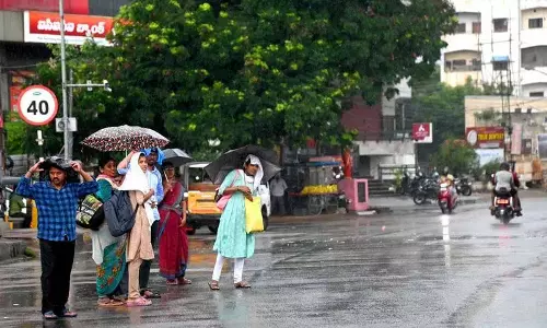 Hyderabad में मौसम खुशनुमा, दिन में बारिश और आंधी आने की संभावना