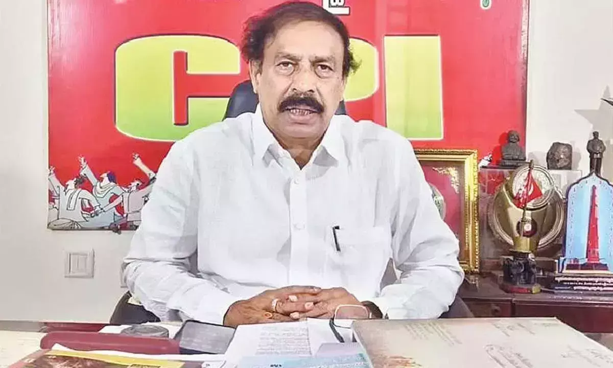 CPI ने विजाग स्टील प्लांट के कर्मचारियों के आंदोलन को समर्थन दिया