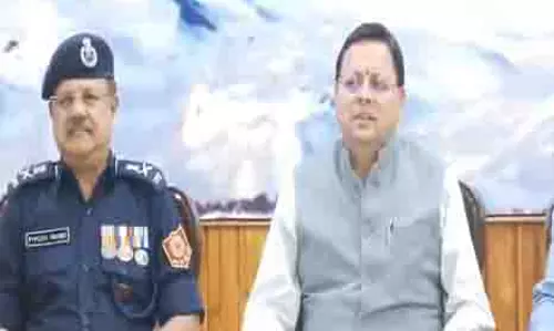 CM धामी ने NDRF के पर्वतारोहण अभियान शौर्य के हरी झंडी दिखाने के कार्यक्रम में हिस्सा लिया