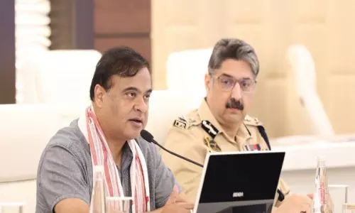 असम के CM हिमंत बिस्वा सरमा ने डेरगांव में पुलिस अधीक्षकों के सम्मेलन की अध्यक्षता की