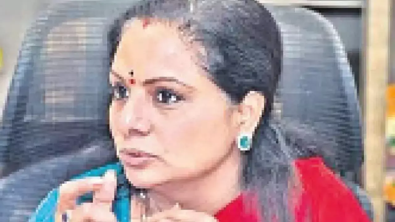 Telangana: कविता चिल्लाती हैं, एक सोची-समझी राजनीतिक साजिश पर गौर करें Telangana: कविता चिल्लाती हैं, एक सोची-समझी राजनीतिक साजिश पर गौर करें