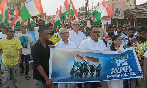 TMC ने गोवा में भारतीय सशस्त्र बलों के सम्मान में मेगा रैली आयोजित की