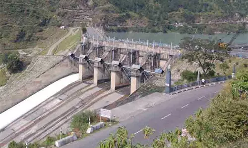 Larji dam से पानी छोड़ा जाएगा, परामर्श जारी
