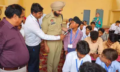 SSP ग्रामीण की ओर से SOE के छात्रों को जीवन में ऊंचे लक्ष्य रखने की सलाह