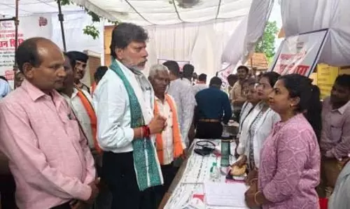 कुरंदी समाधान शिविर में विधायक जगदलपुर किरण सिंह देव हुए शामिल