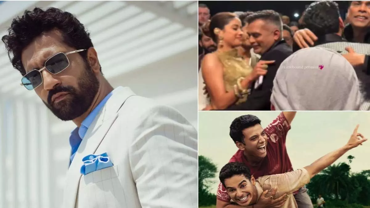 Vicky Kaushal ने टीम होमबाउंड को उत्साहित किया, जान्हवी कपूर, ईशान खट्टर सहित अन्य लोग भावुक हो गए Vicky Kaushal ने टीम होमबाउंड को उत्साहित किया, जान्हवी कपूर, ईशान खट्टर सहित अन्य लोग भावुक हो गए