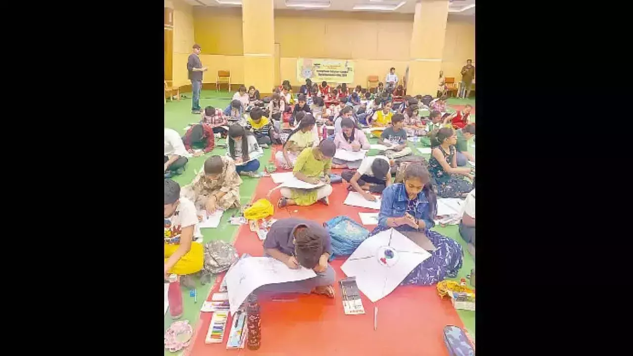 TGPCB ने पर्यावरण संरक्षण पर प्रतियोगिताएं आयोजित कीं TGPCB ने पर्यावरण संरक्षण पर प्रतियोगिताएं आयोजित कीं