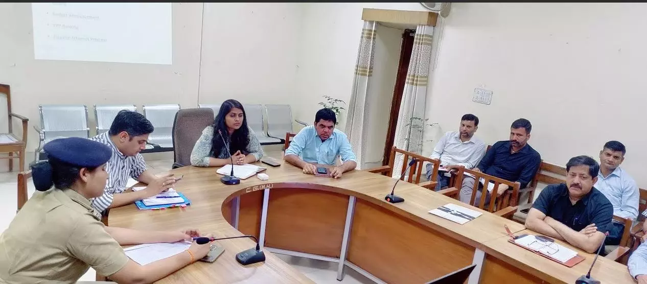 Ganganagar: जिला कलेक्टर ने हीट एक्शन प्लान को लेकर विभागों को आवंटित किये कार्य Ganganagar: जिला कलेक्टर ने हीट एक्शन प्लान को लेकर विभागों को आवंटित किये कार्य