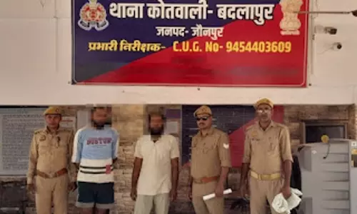 Jaunpur: पुलिस ने बीरपालपुर के दो वांछित अपराधियों को दबोचा
