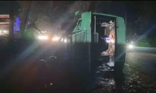 Chengalpattu के पास सरकारी बस पलटने से 19 लोग घायल