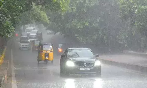 Hyderabad में रिकॉर्ड बारिश और तूफान