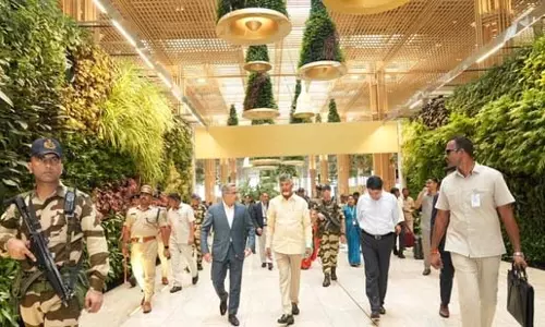 Bengaluru: टर्मिनल 2 की ग्रीन डिज़ाइन ने जीता आंध्र CM का दिल