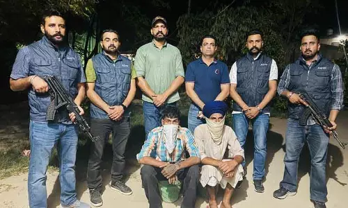 Arsh Dala गिरोह के 2 सदस्य गिरफ्तार, हथियार जब्त