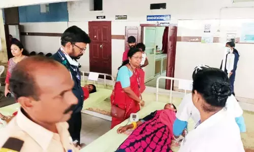 अलप्पुझा जनरल अस्पताल में मॉक ड्रिल; पहले झटका फिर राहत