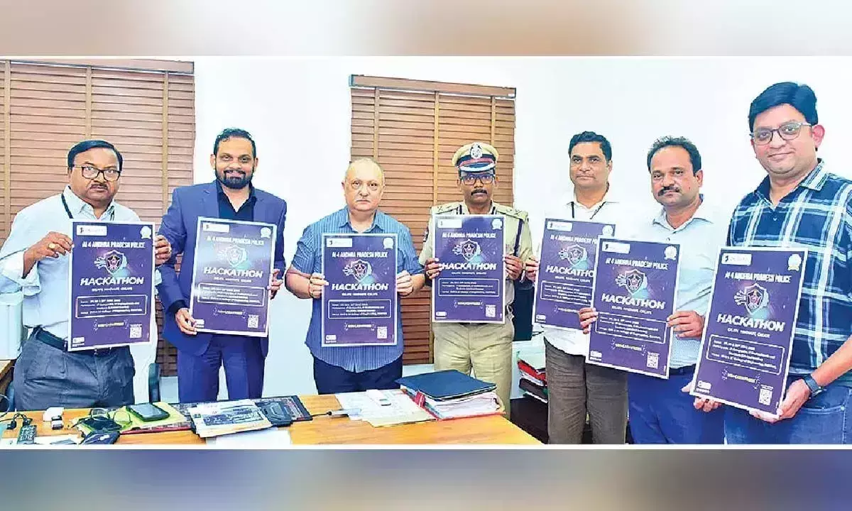 Andhra: राज्य पुलिस 27 जून से राष्ट्रीय स्तर के एआई हैकथॉन की मेजबानी करेगी